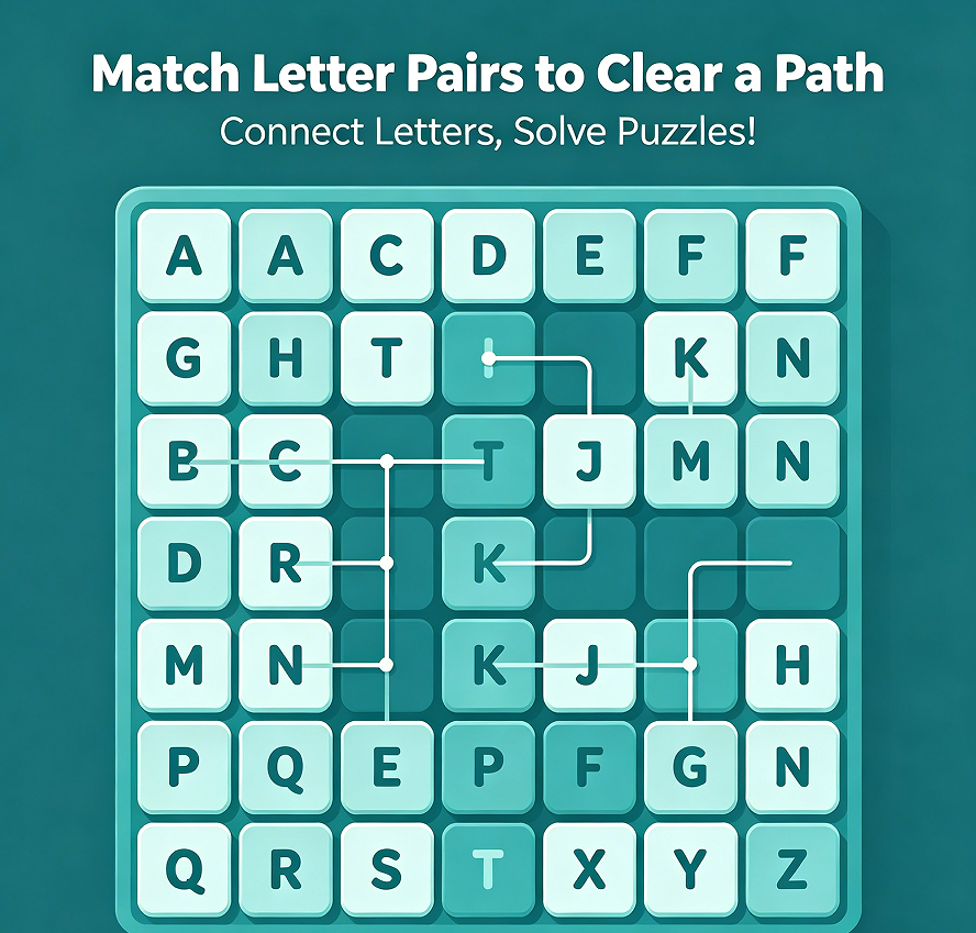 Match Letter Pairs to Clear a Path