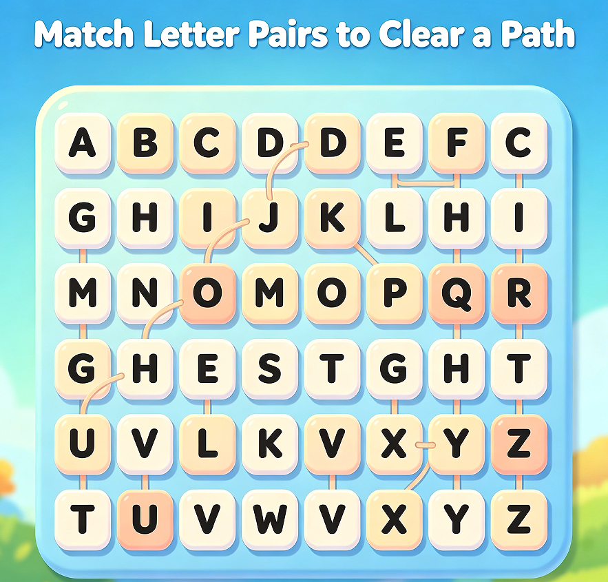 Match Letter Pairs to Clear a Path - Image 2