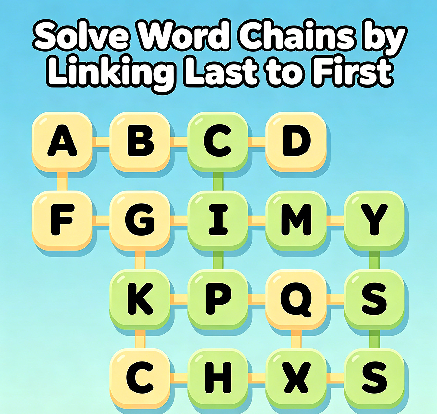 Solve Word Chains by Linking Last to First - Image 2